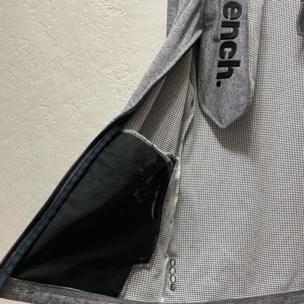 BENCH Grey Long Sleeves Athletic Jacket size US 12 - Picture 5 of 8